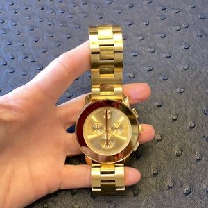 MOVADO BOLD Gold Watch